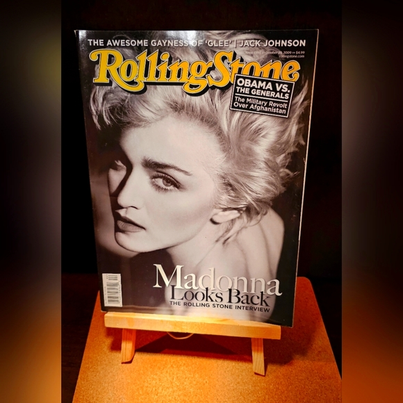 [ROLLING STONE] magazine - Issue #1090; 10-29-2009 - Madonna - Picture 1 of 5